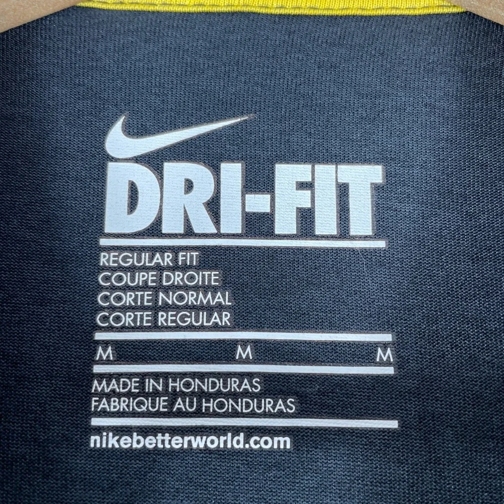 Nike Livestrong Shirt Womens Medium Black Dri-Fit Performance Muscle Tank Top